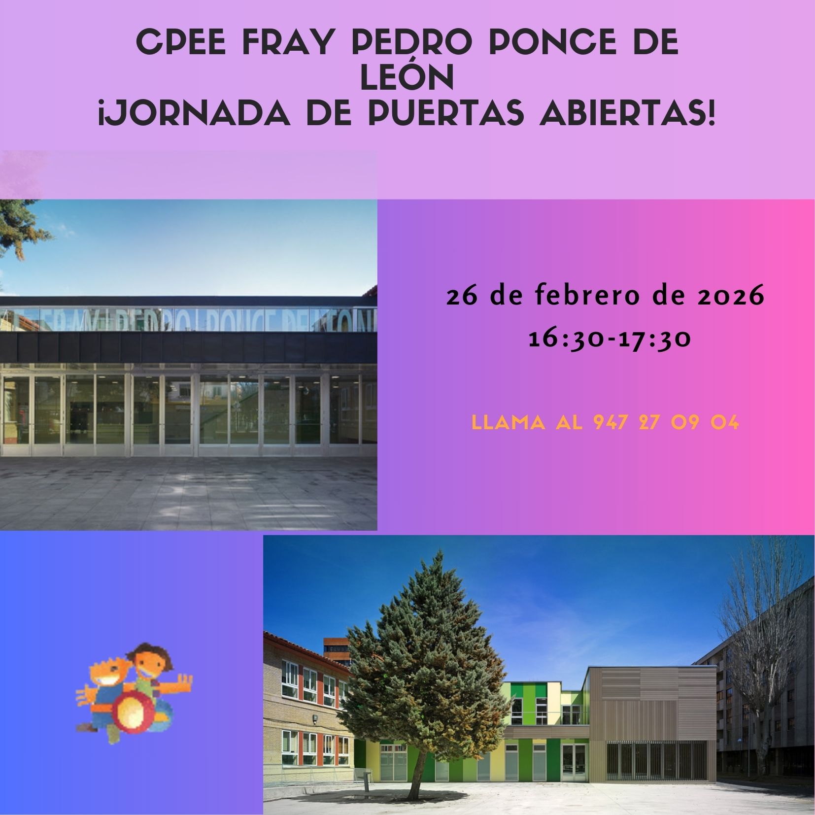 JORNADA DE PUERTAS ABIERTAS 2026 JORNADA DE PUERTAS ABIERTAS 2026